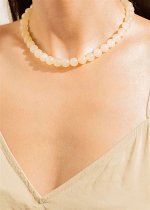 Candy Coral Lemon M necklace Yellow Gilded House Of Vincent 